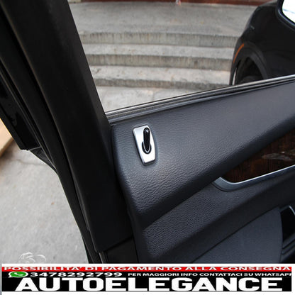 chiusura porta anelli tuning cromo opaco per bmw x5 f15 x6 f16-mostra il titolo originaletesto originaletürverriegelung ringe tuning chrom matt für bmw x5 f15 x6 f16 AUTOELEGANCERICAMBI