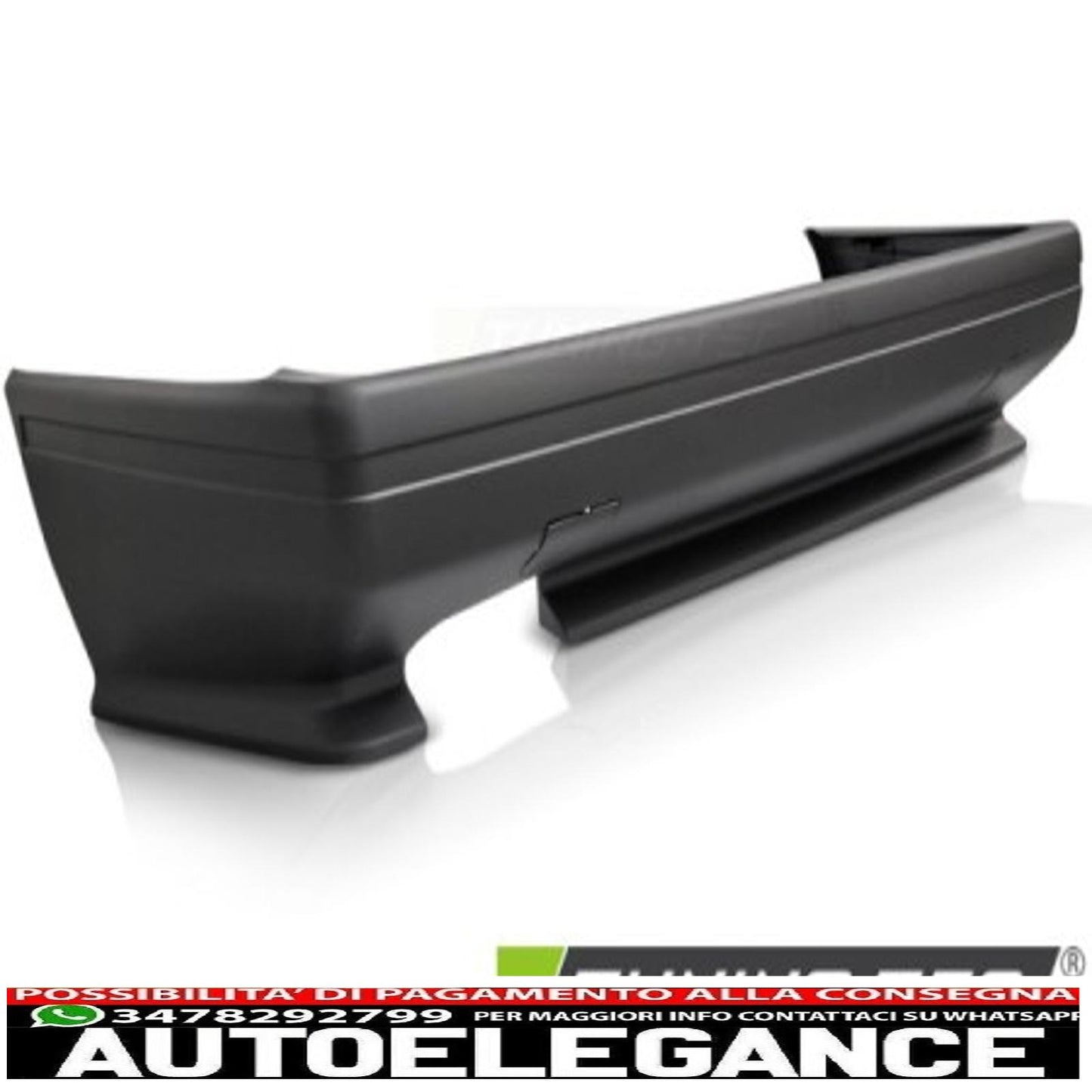 paraurti posteriore stile sport 3 per bmw e30 82-90