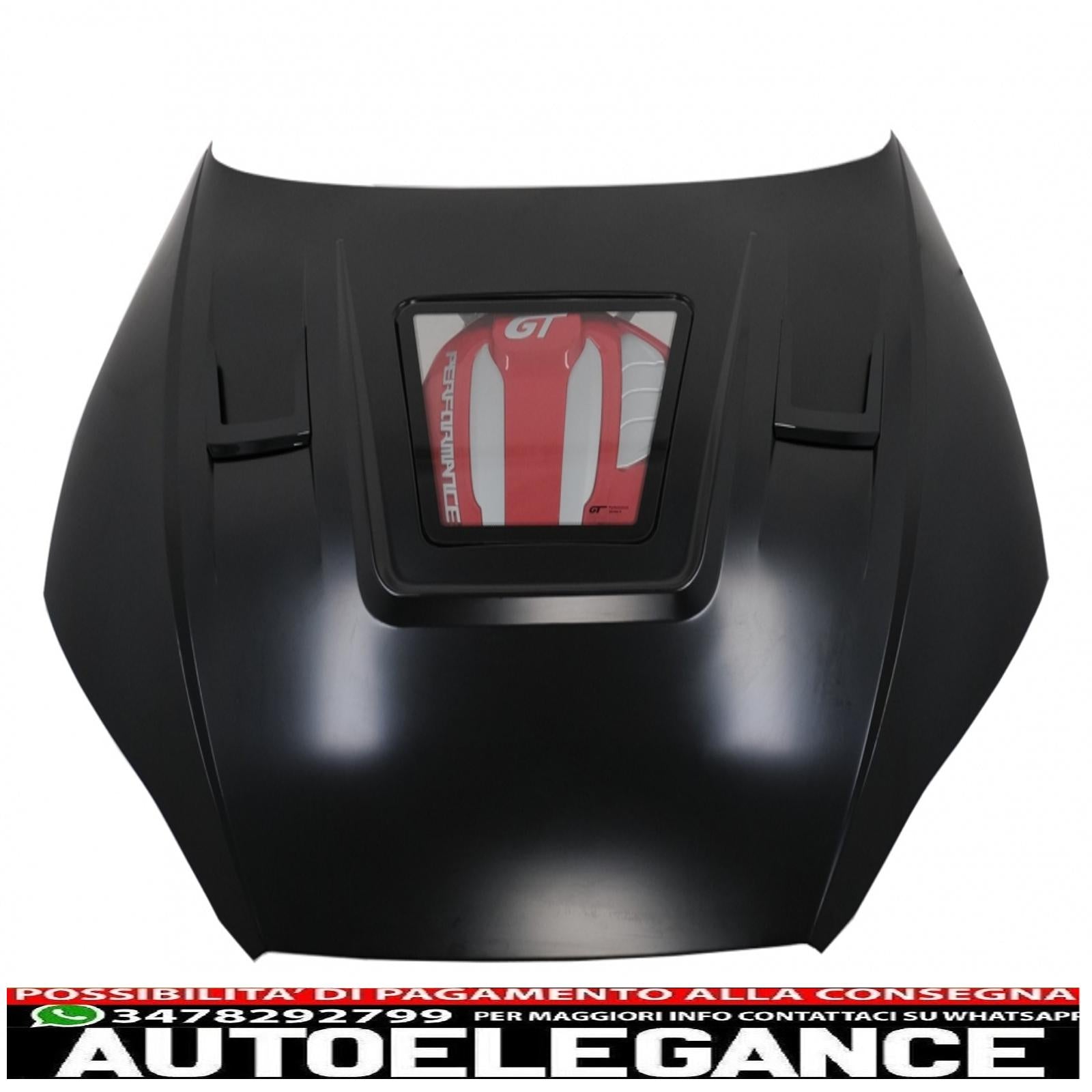 cofano cofano con copertura motore adatto per audi a5 b9 (2016-2019) gt design AUTOELEGANCERICAMBI