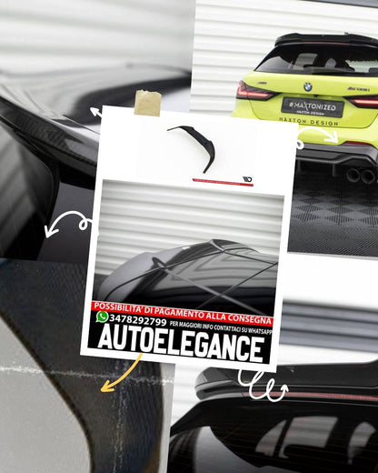 SPOILER PORTELLONE POSTERIORE IN FIBRA DI CARBONIO ADATTO PER BMW M135I F40  (2019 -)