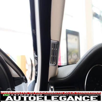 chrome frame mask ventilation rises a for range rover evoque - show original titleoriginal textchromrahmen blende lüftung a-saule für range rover evoque