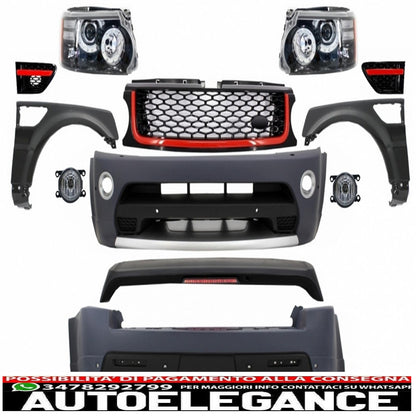 body kit suitable for land rover sport l320 restyling (2009-2013) autobiography design
