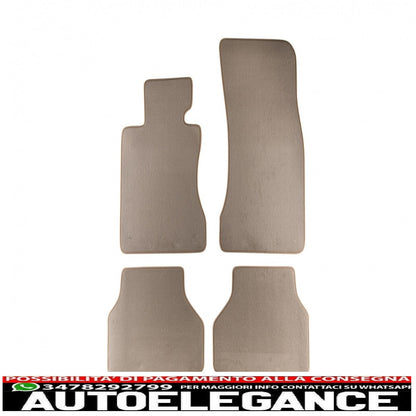beige mat suitable for bmw 5er (e60) 06/2003-02/2010, 5er (e61) touring 05/2004-08/2010