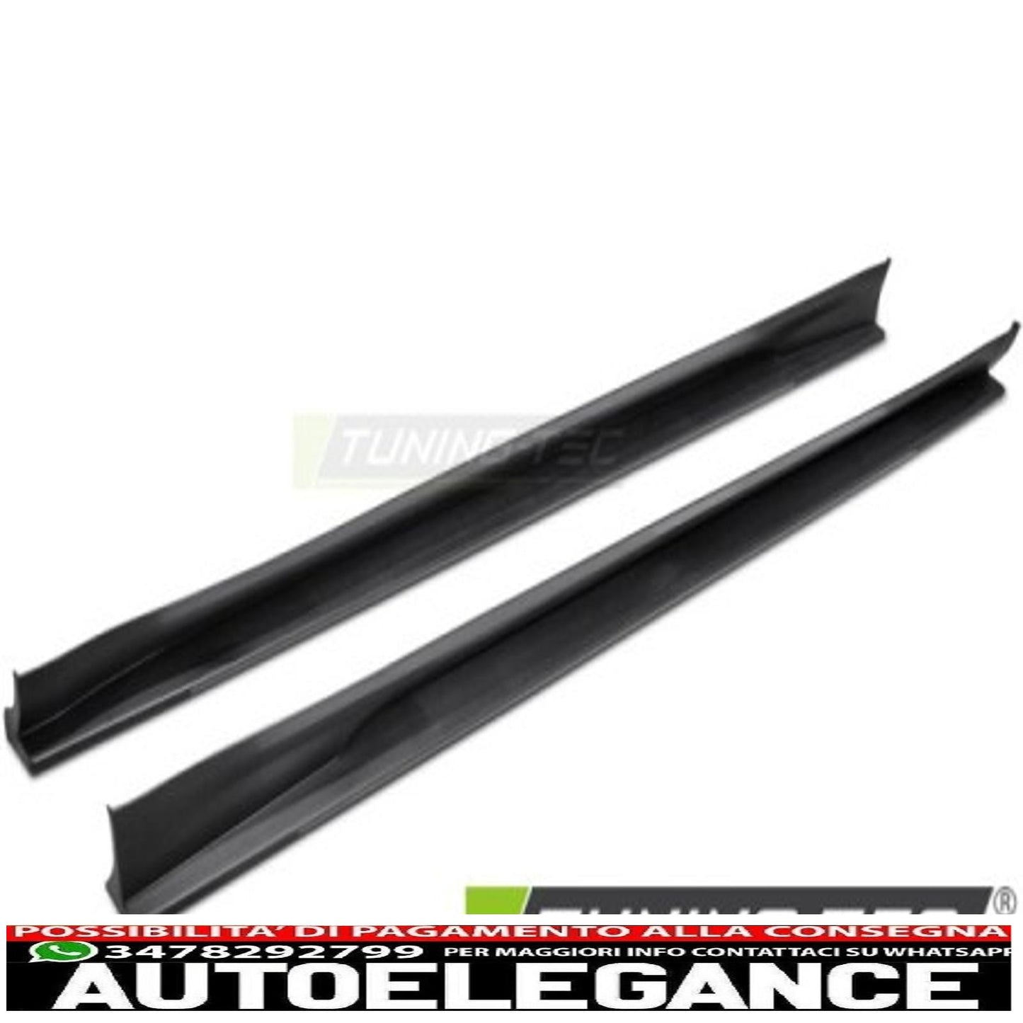 sport style side skirts suitable for tesla 3 17- 