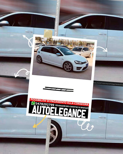 MINIGONNE adatto per VW Golf 7/7.5 / 7 R-line/7.5 R-line