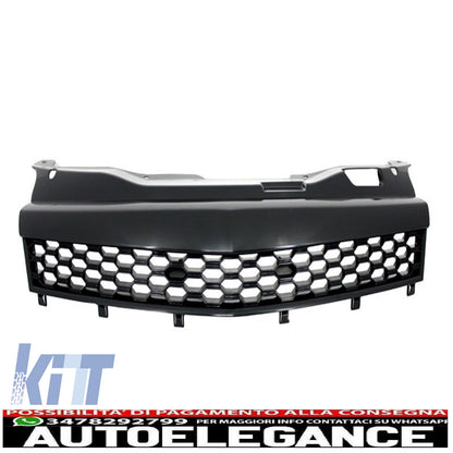 central grille bevelled grille suitable for opel astra h 3 doors coupe (2004-2009) honeycomb design