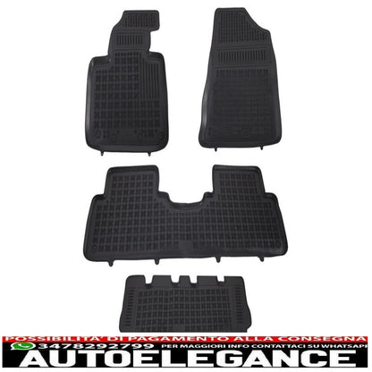 black mat suitable for kia sorento iii 2015-