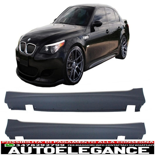 minigonne laterali adatte per bmw serie 5 e60 e61 (2003-2011) lci non lci m-technik look