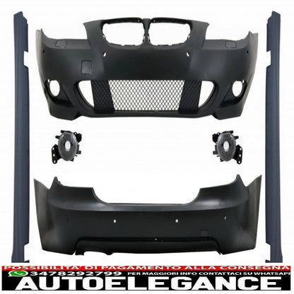 body kit suitable for bmw 5 series e60 (2003-2007) m-technik look with 24mm pdc 