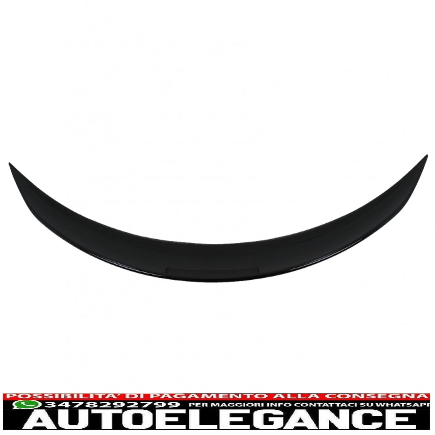 Boot Spoiler Suitable For Mercedes GLC Coupe C253 (2015-up) Piano Black 