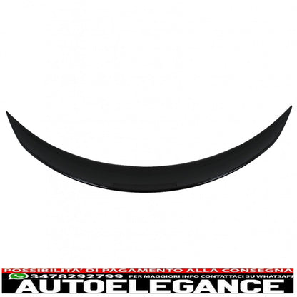 Boot Spoiler Suitable For Mercedes GLC Coupe C253 (2015-up) Piano Black 