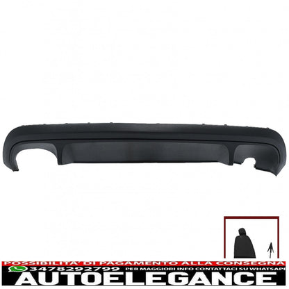 Diffusore aria paraurti posteriore adatto per vw jetta mk6 vi (2011-2014) gli design