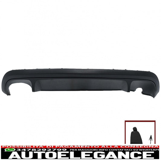 Diffusore aria paraurti posteriore adatto per vw jetta mk6 vi (2011-2014) gli design