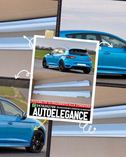 MINIGONNE ADATTE PER SEAT LEON 5F 5 PORTE / LEON ST STATION WAGON AERO STILE
