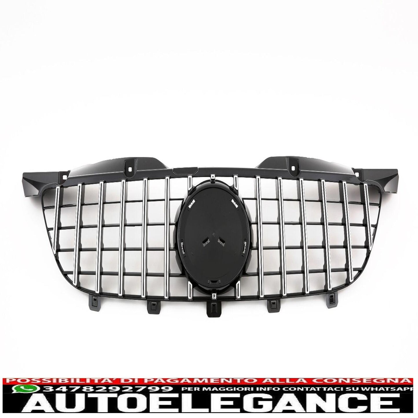 sport panamericana gt grill griglia se adatta a mercedes w906 sprinter 2006-20...