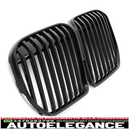 adatto per bmw serie 7 lci (facelift) g11 g12 sport griglia nera lucida-mostra il titolo originaletesto originalepasst für bmw 7er lci (facelift) g11 g12 sport grill glänzend schwarz AUTOELEGANCERICAMBI