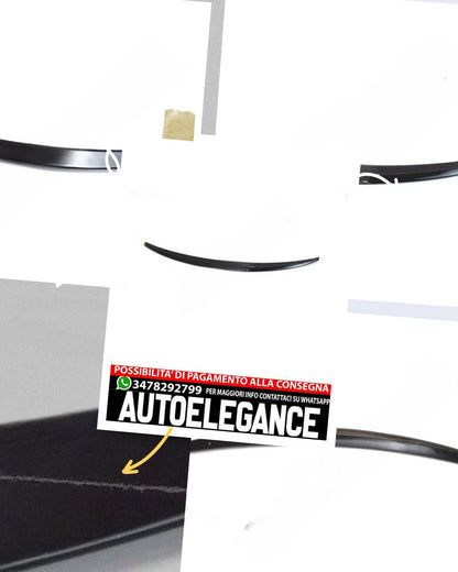 SPOILER adatto per Mercedes W222 S KLASA 2013-2020 - NERO LUCIDO