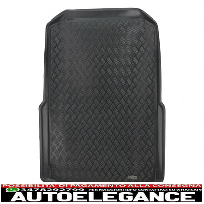 Black trunk mat suitable for skoda octavia iii sedan (2012-2019)