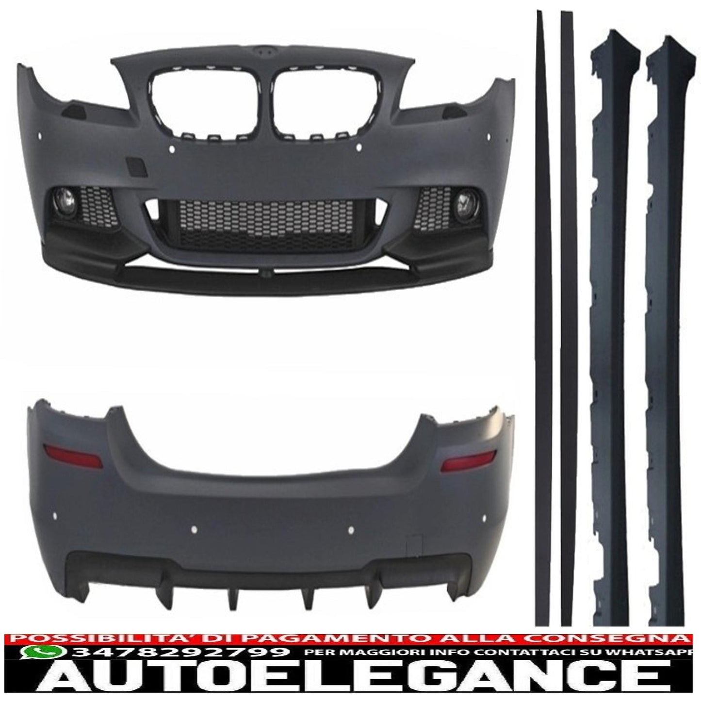 complete body kit suitable for BMW F10 5 series (2011 onwards) m-performance design 
