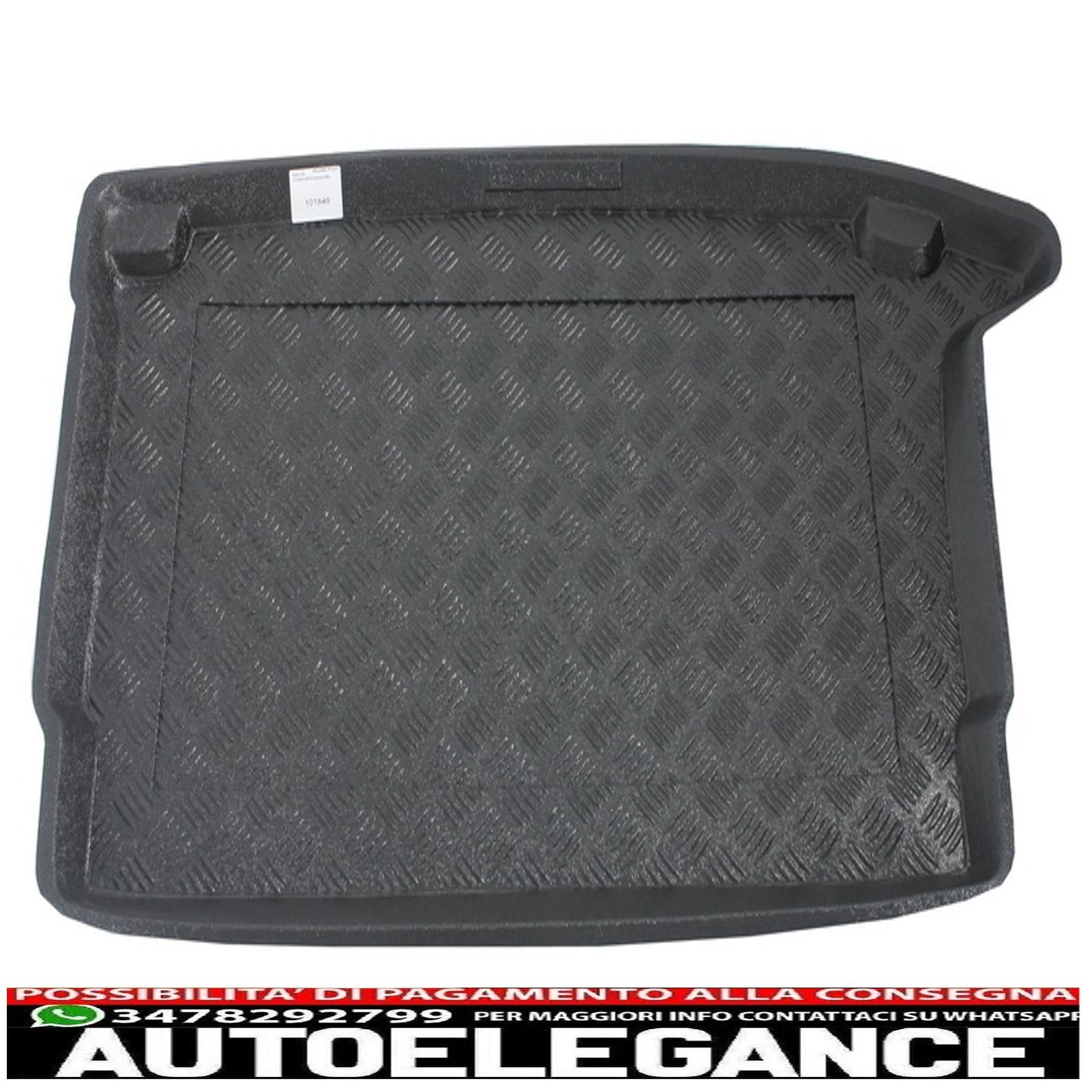 Non-slip boot mat/suitable for VW Polo Hatchback 2009-