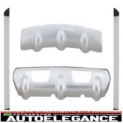skid plates with running boards suitable for nissan x-trail ii (t31) non restyling (2007-2010)