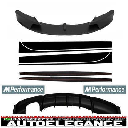 Additional conversion kit extension to m-performance design suitable for bmw 3 series f30 f31 sedan touring (2011-up)