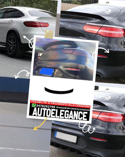 SPOILER adatto per Mercedes GLC C253 2016+ Coupe