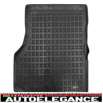 Black rubber boot mat suitable for saab 9-5 i (1997-2009)