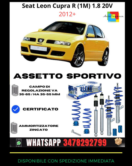 🔥Assetto sportivo adatto per Seat Leon Cupra R (1M) 1.8 20V🔥