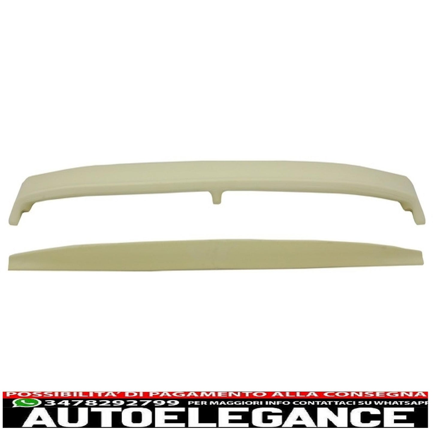 trunk spoiler suitable for bmw 3 series e30 (1982-1992) 2d 4d m-tech m-technik design
