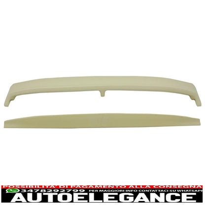 trunk spoiler suitable for bmw 3 series e30 (1982-1992) 2d 4d m-tech m-technik design