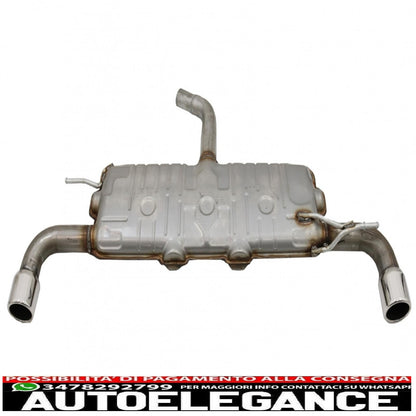 exhaust system suitable for vw golf 5 (2003-2007) golf 6 (2008-2013) gti design 