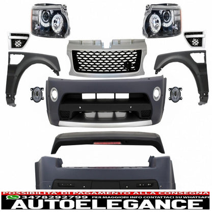 body kit suitable for land rover sport l320 restyling (2009-2013) autobiography design