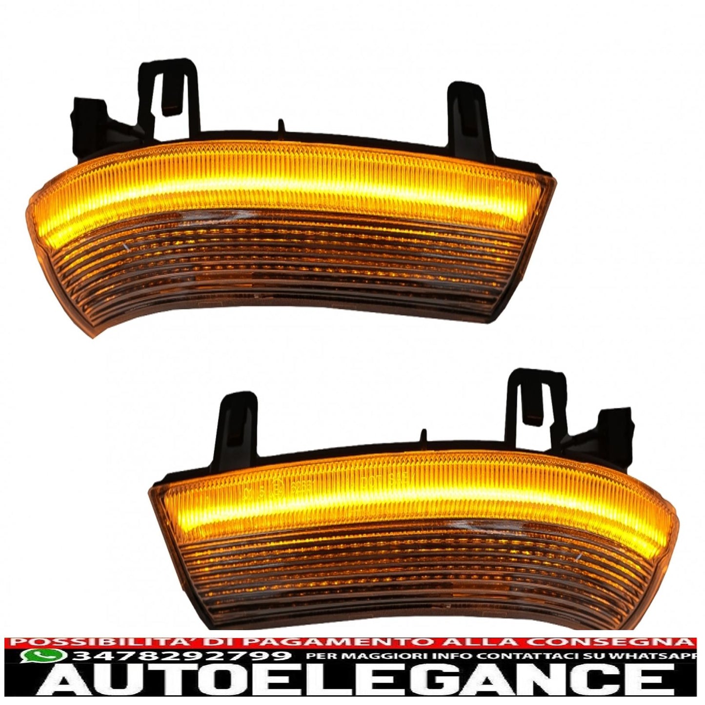 Dynamic LED mirror turn signal suitable for vw golf 5 golf 6 golf plus variant (2005-2014) jetta (2005-2011) passat b6 3c sharan (2003-2010) skoda superb (2002-2008) smoke 