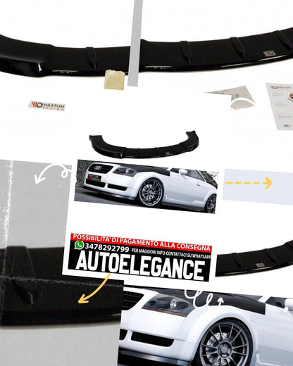 SPLITTER ANTERIORE ADATTO PER AUDI TT 8N   (1998-2006)