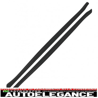 estensioni minigonne laterali adatte per alfa romeo giulia 952 (2016-2021) piano nero