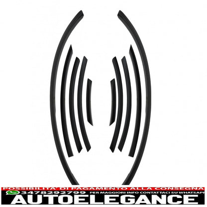 Wheel arch extension fenders suitable for audi q7 4l (2006-2014) s-line design