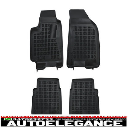 black floor mat suitable for suitable for chevrolet aveo 2002-2011, kalos 2004-2007