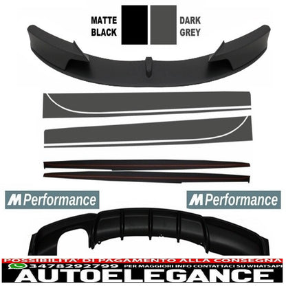 Additional conversion kit extension to m-performance design suitable for BMW 3 Series F30 F31 (2011-up) sedan Touring