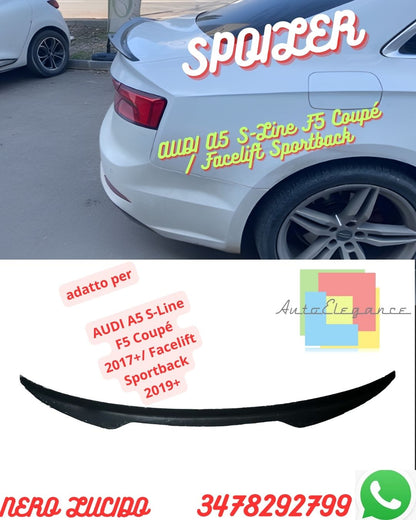 Spoiler Sul Tetto PER⚡AUDI A5 S-Line F5 Coupé 2017+/ Facelift Sportback 2019+⚡