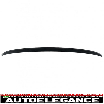 roof spoiler suitable for mercedes a-class w177 hatchback (2018-up) a45 design piano black
