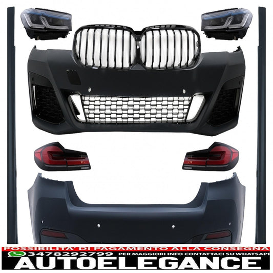 complete body kit suitable for bmw 5 series g30 (2017-2019) conversion m-tech design to g30 lci 2020 design 