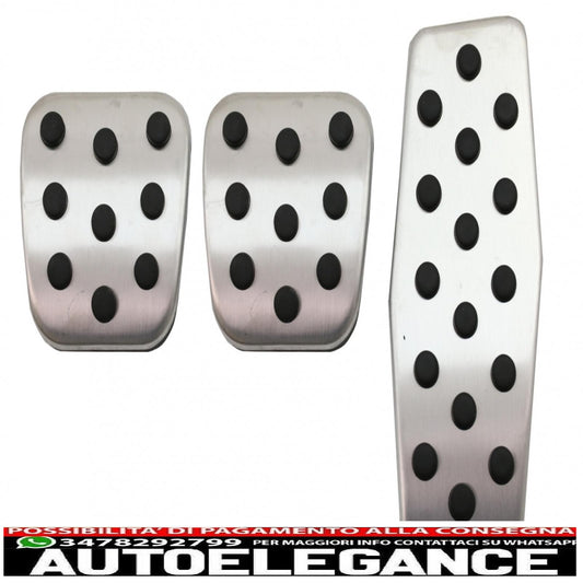 Kit poggiapiedi adatto per Opel Astra J (2010-2015) Opel Mokka (2012-2016) Opel Insignia (2008-2016) Cambio manuale