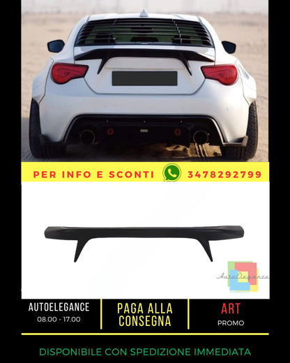 🔥SPOILER ADATTO PER Subaru BRZ / Toyota GT86 2012-2020🔥
