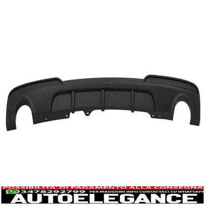 diffusore d'aria a doppia uscita singola adatto per bmw f10/f11 serie 5 (2010-2013) design m-performance