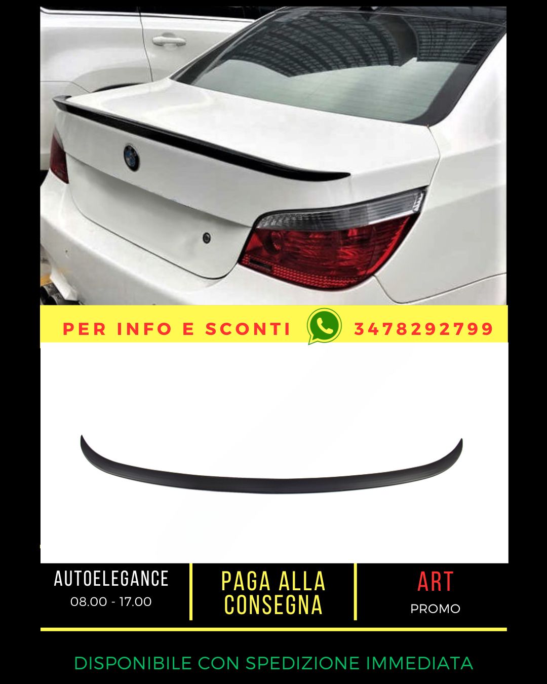 ✨SPOILER SUITABLE FOR BMW 5 E60 2003-2010 Sedan✨