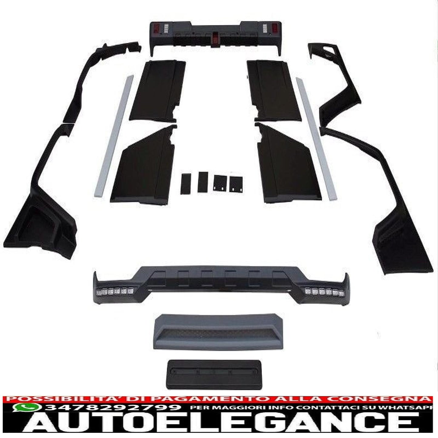Conversion body kit suitable for mercedes g-class w463 g63 g65 (1989-up) w-star 