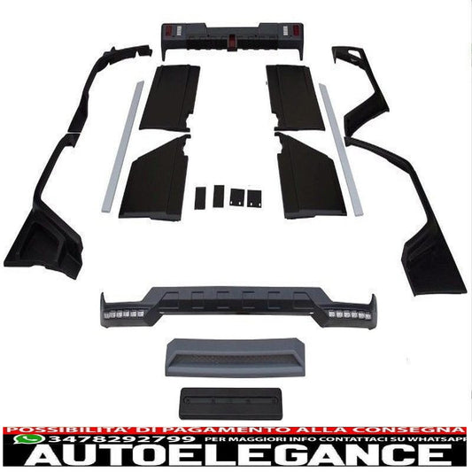 kit carrozzeria di conversione adatto per mercedes classe g w463 g63 g65 (1989-up) w-star