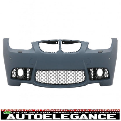 front bumper suitable for bmw 3 series e92 e93 coupe cabrio (2006-2009) without headlights 