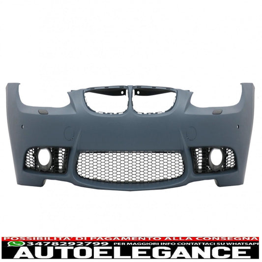 paraurti anteriore adatto per bmw serie 3 e92 e93 coupe cabrio (2006-2009) senza proiettori